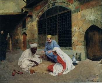 unknow artist Arab or Arabic people and life. Orientalism oil paintings 175 Germany oil painting art